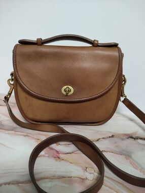 Vintage Coach 9860 Small Plaza Bag